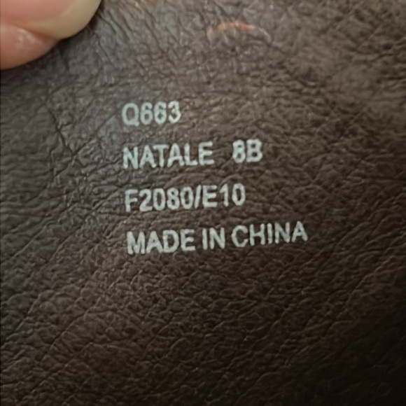 Coach Natalie cognac brown leather riding boots - Picture 8 of 9